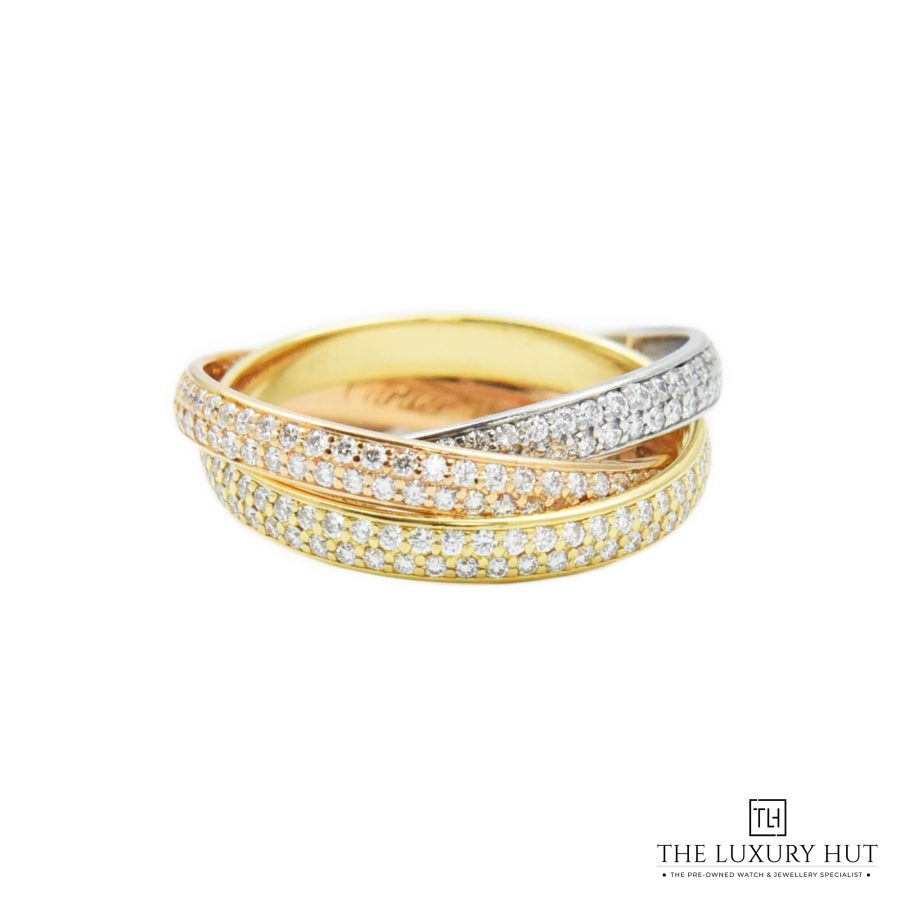 Cartier Diamond Trinity Ring 43791 a