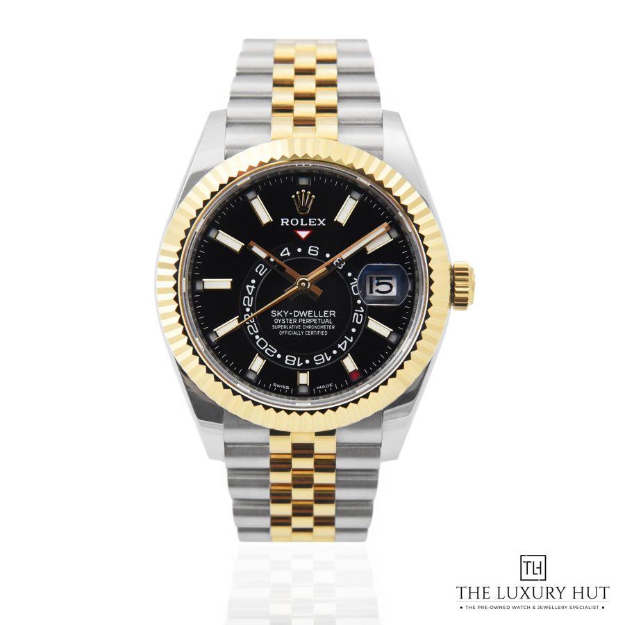Rolex Skydweller Bi Metal Black 43036 a