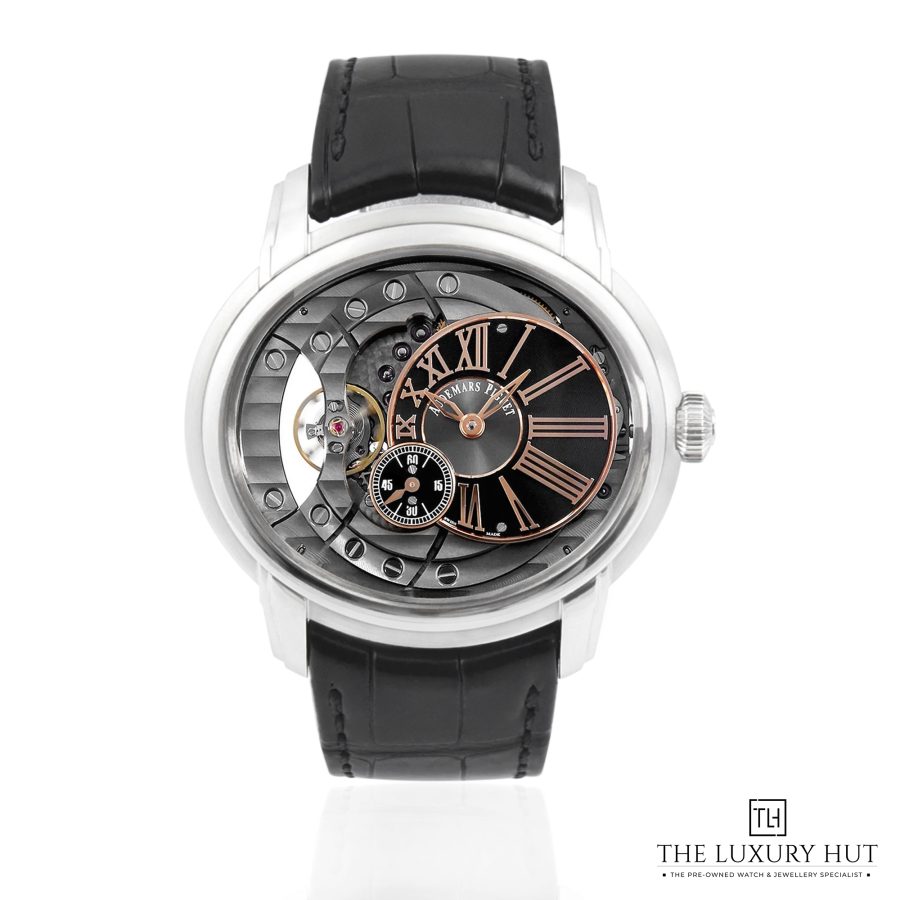AP Millenary Grey Skeleton Dial 50639 a