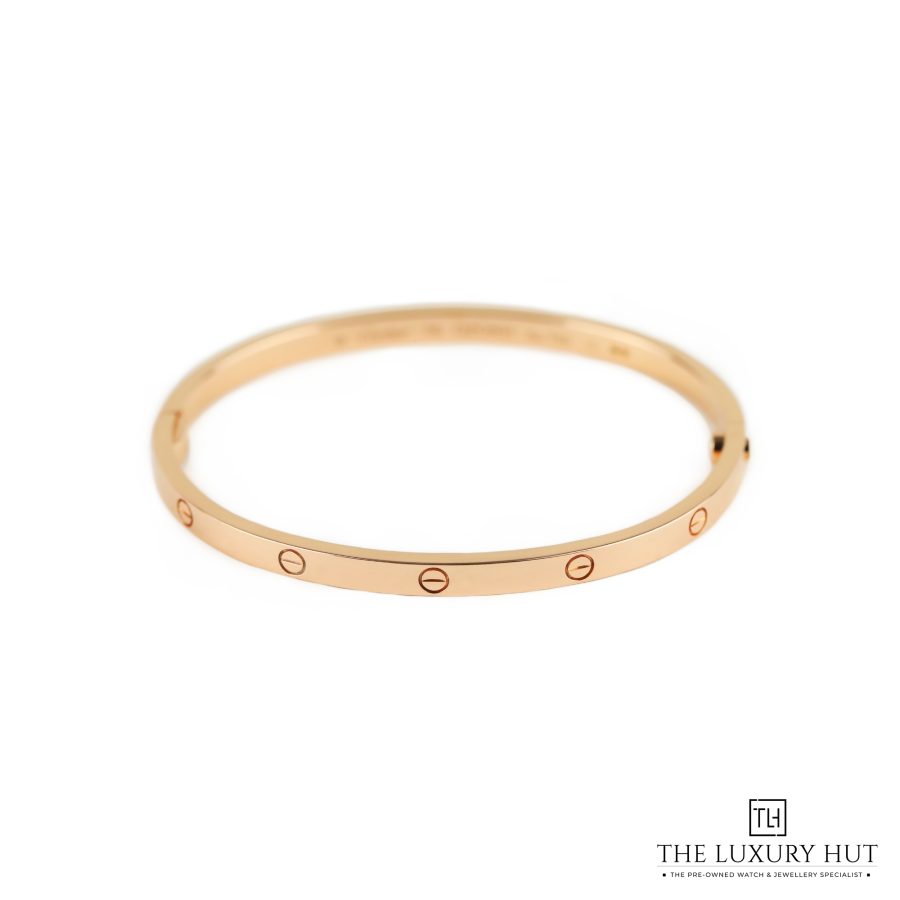 Cartier Small Love Bangle Rose Gold 51094 a