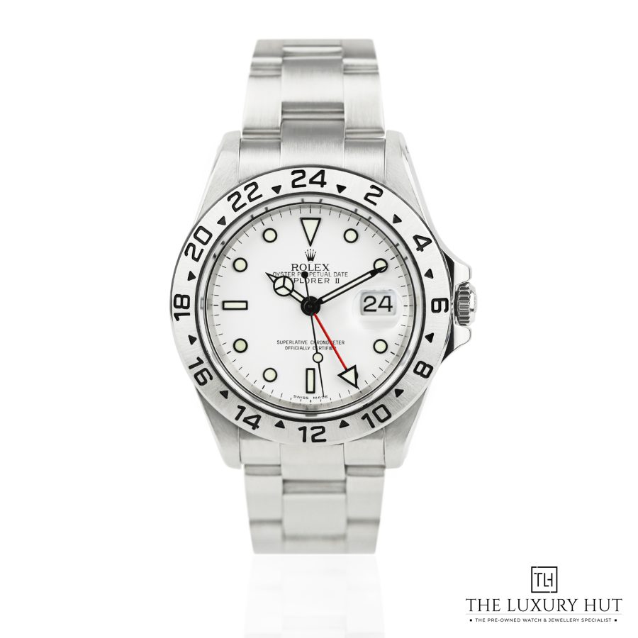 Rolex Explorer II Steel 40mm White Dial 51132 a