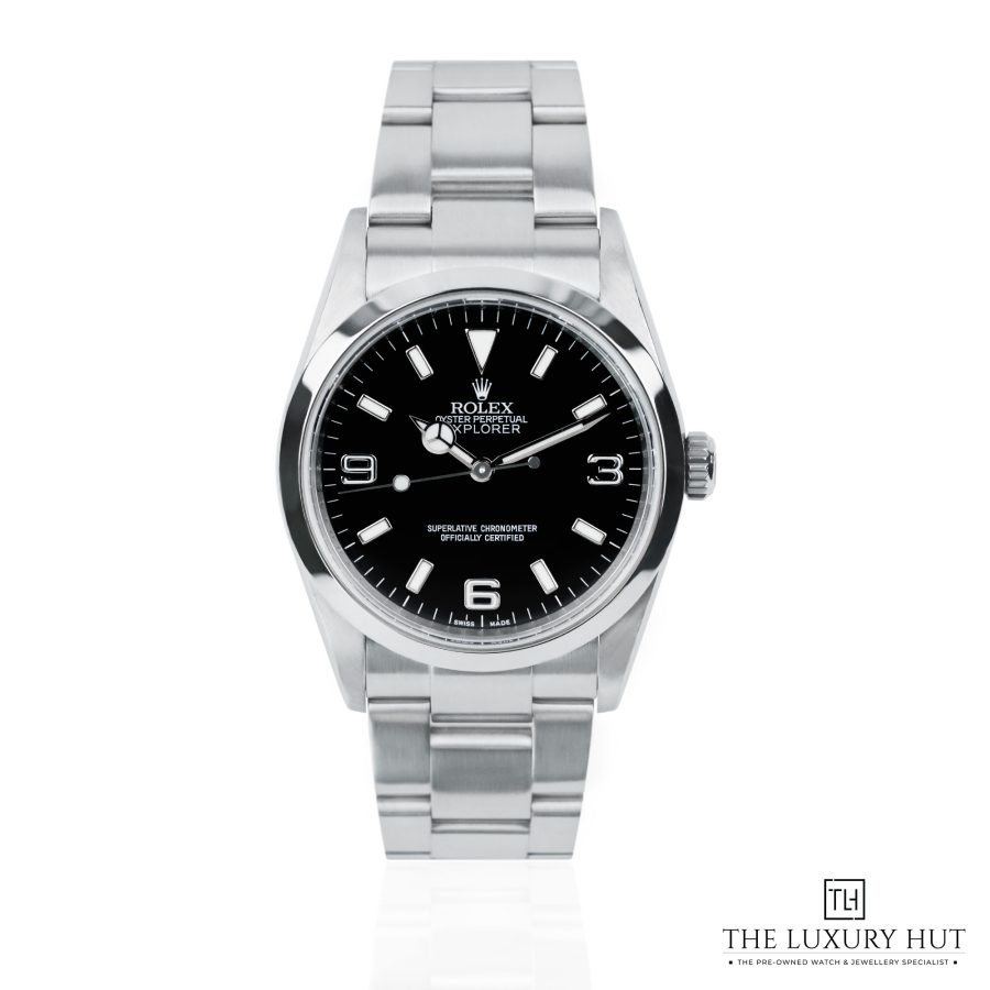Rolex Explorer Steel 36mm Black Dial 51363 a
