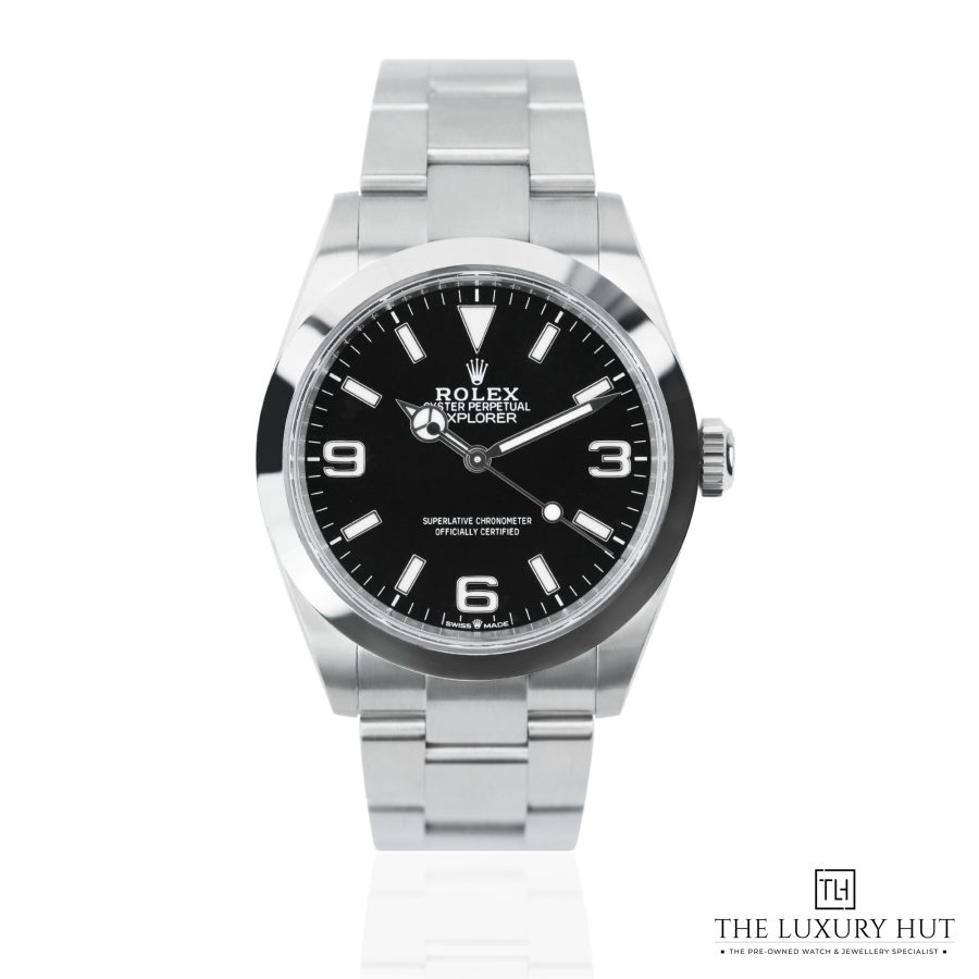 Rolex Explorer Black Dial 51454 a