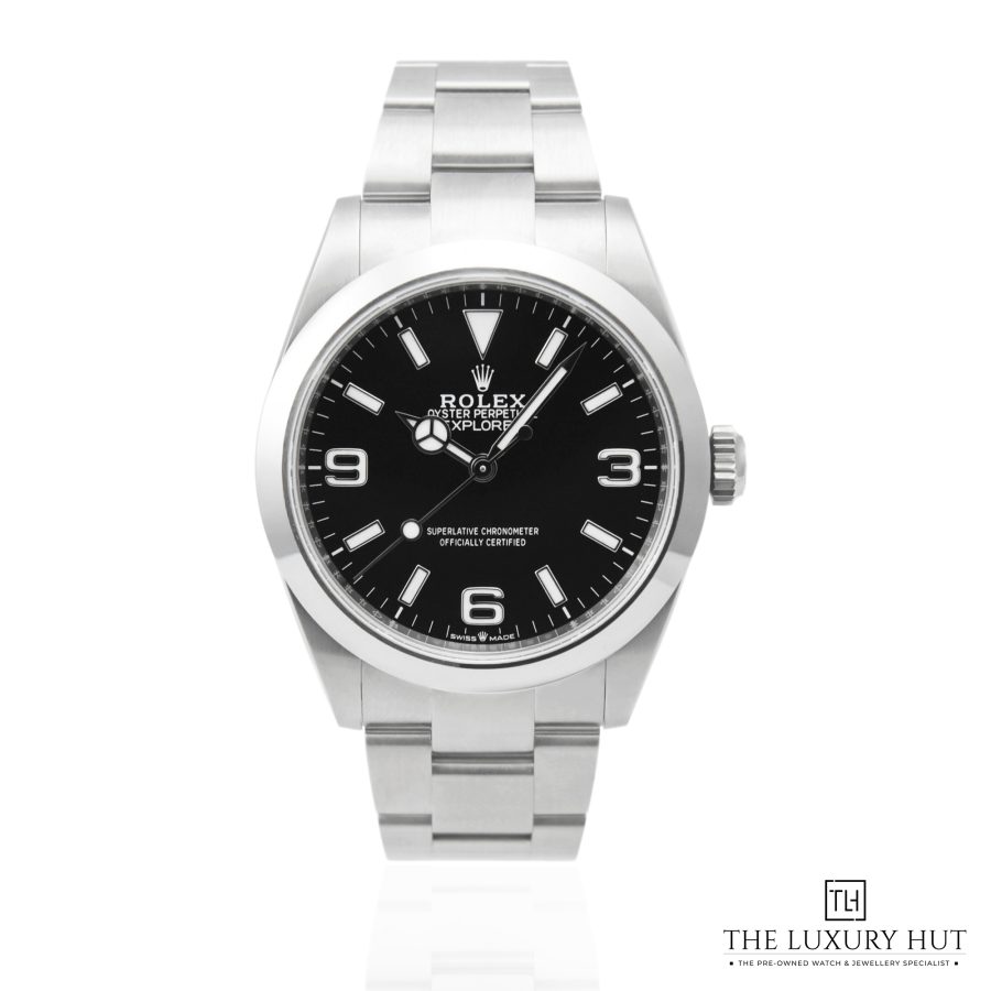 Rolex Explorer 40mm Black Dial 51520 a