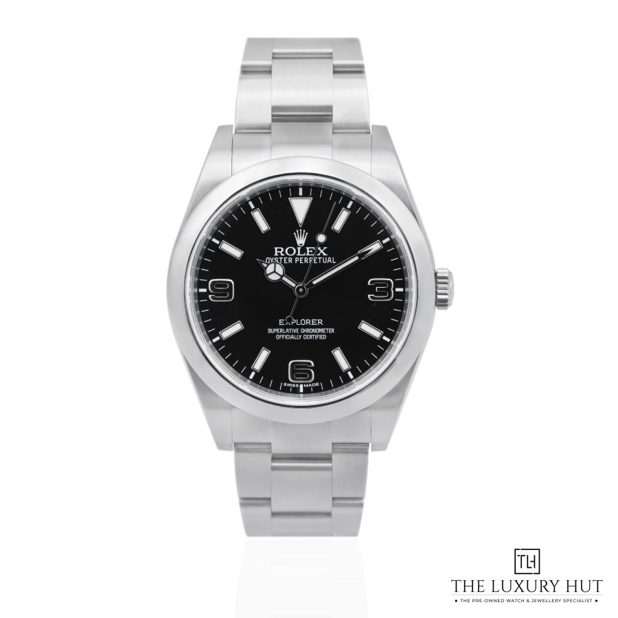 Rolex Explorer Steel 39 Black Dial LB503 a