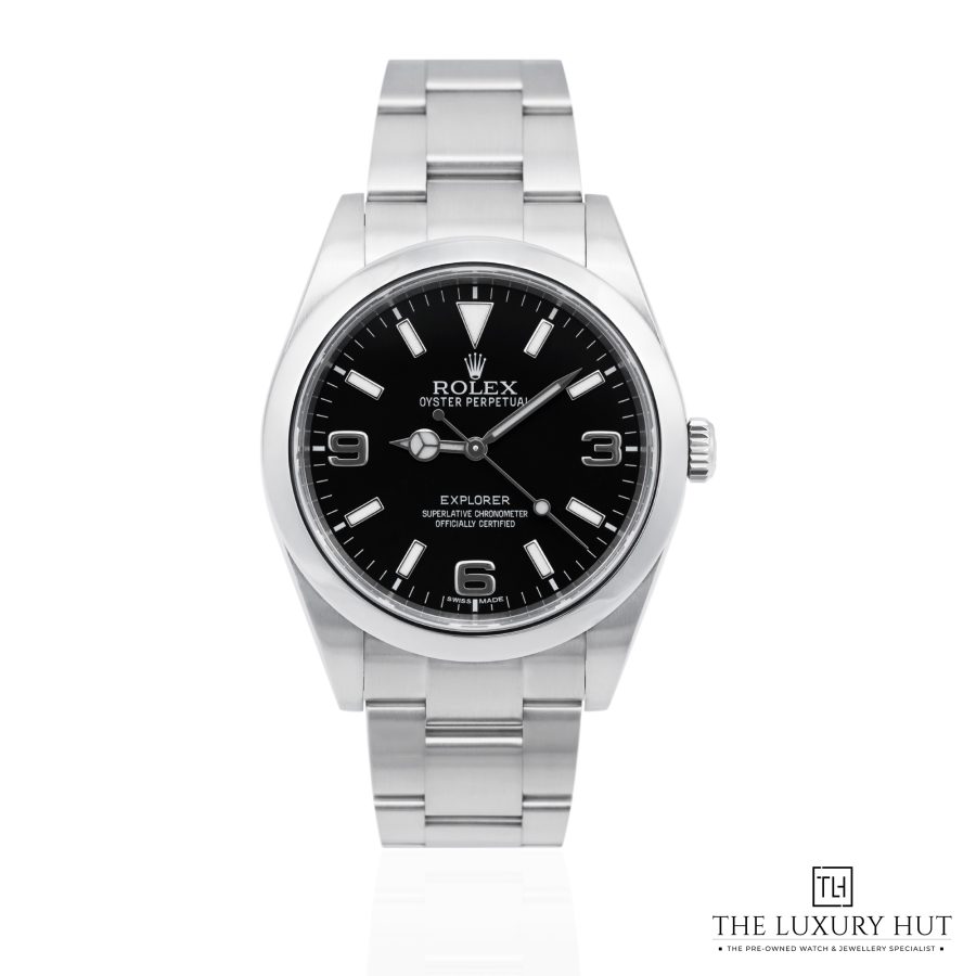 Rolex Explorer Steel 39 Black MK Dial 51491 a