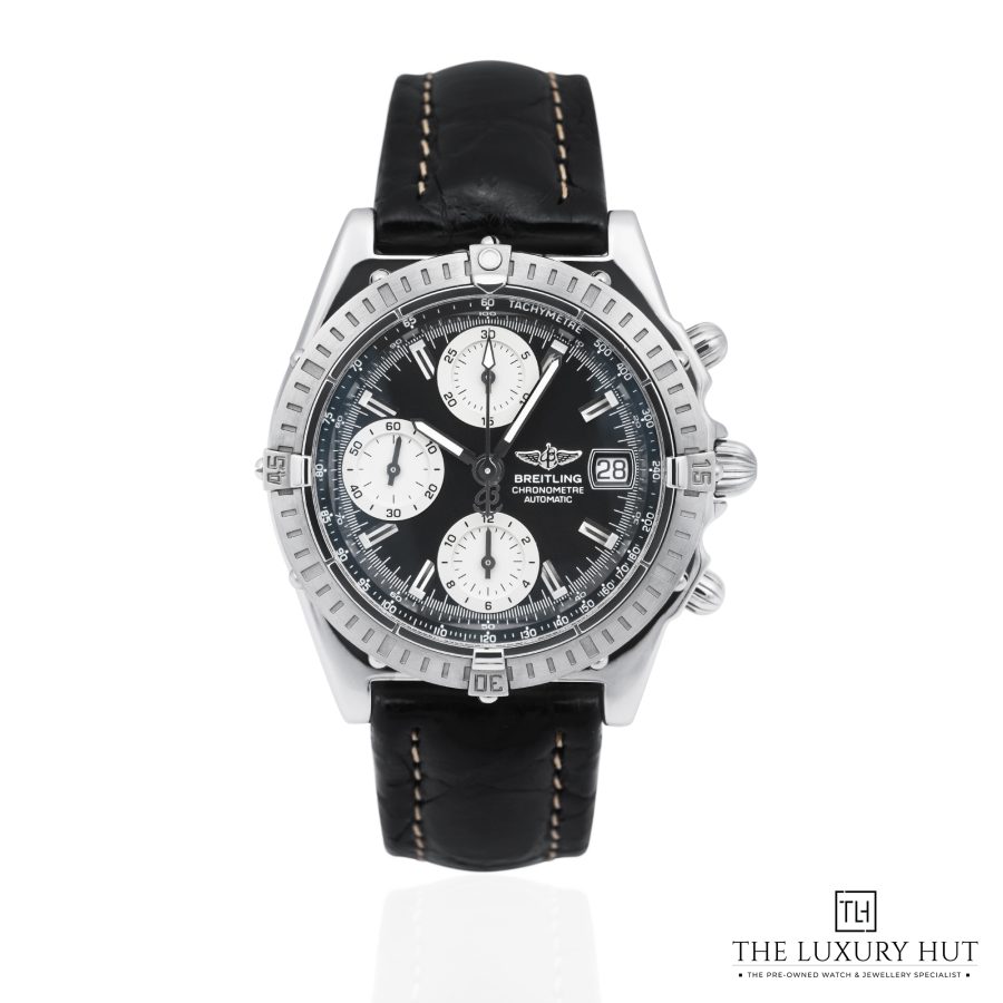 Breitling Chronomat Steel 39mm Black 51641 a