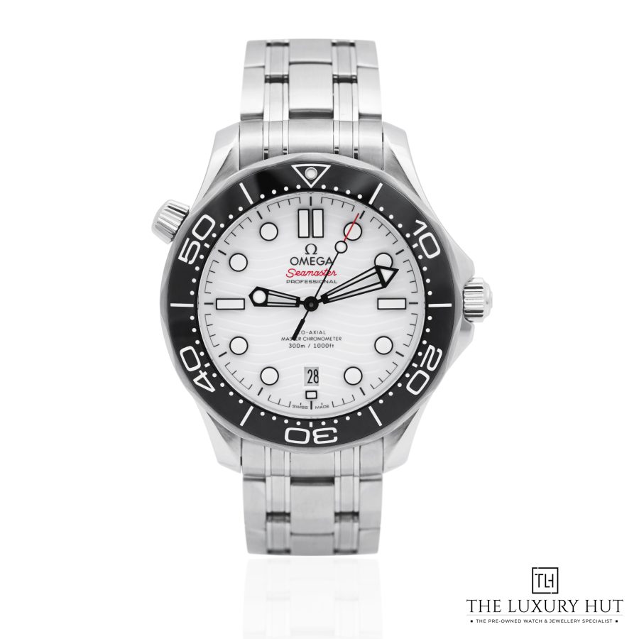 Omega Seamaster Diver 300M Co Axial White 51769 a