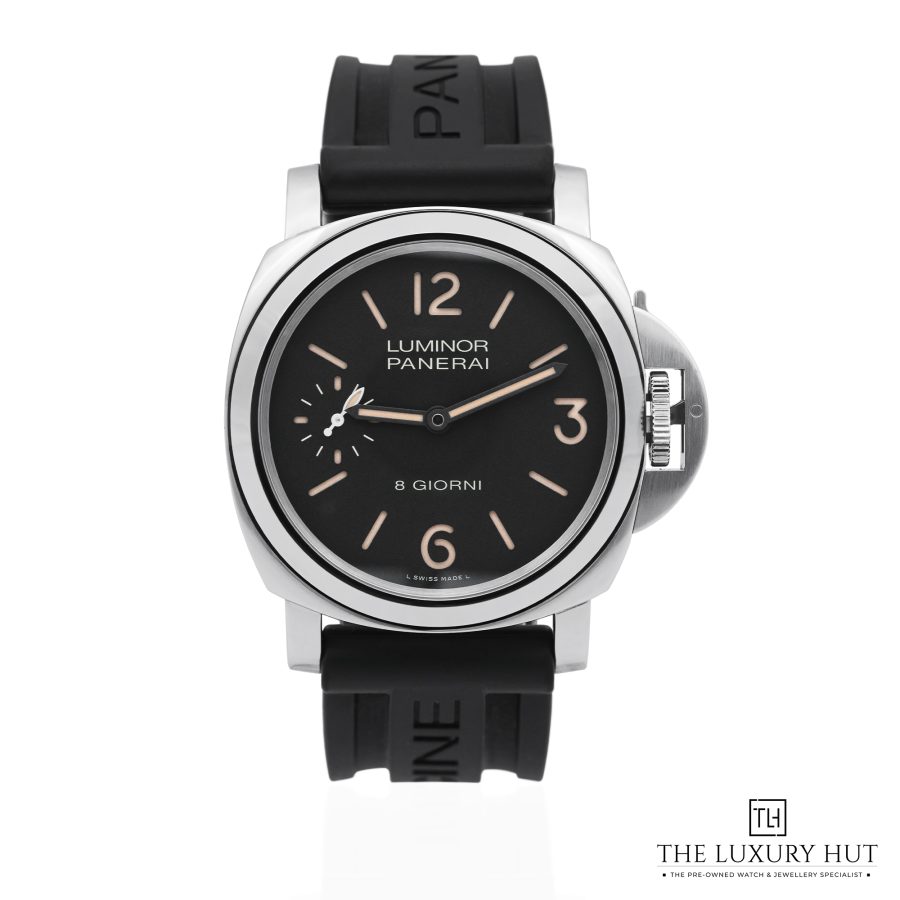 Panerai Luminor 8 Giorni Steel 44mm Black 51756 a