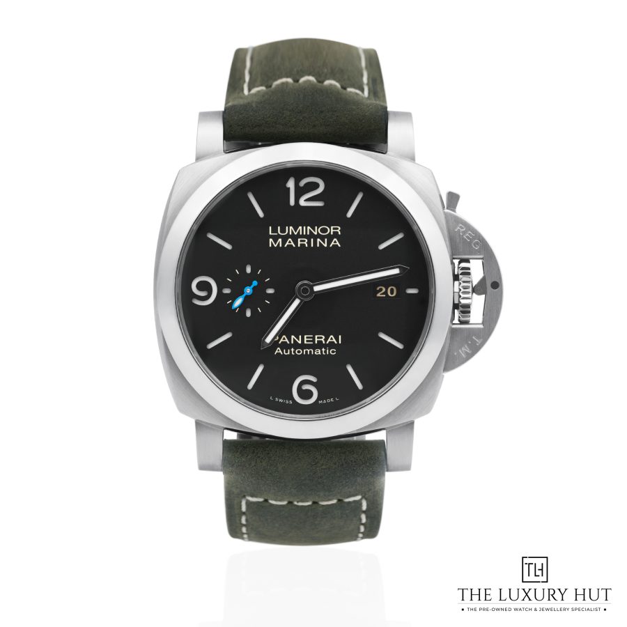 Panerai Luminor Marina Steel Black Dial 51807 a