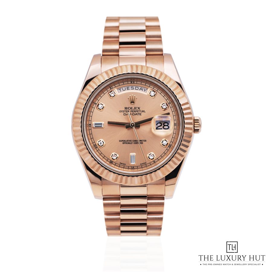 Rolex Day Date II President Rose Gold Pink LB625 a