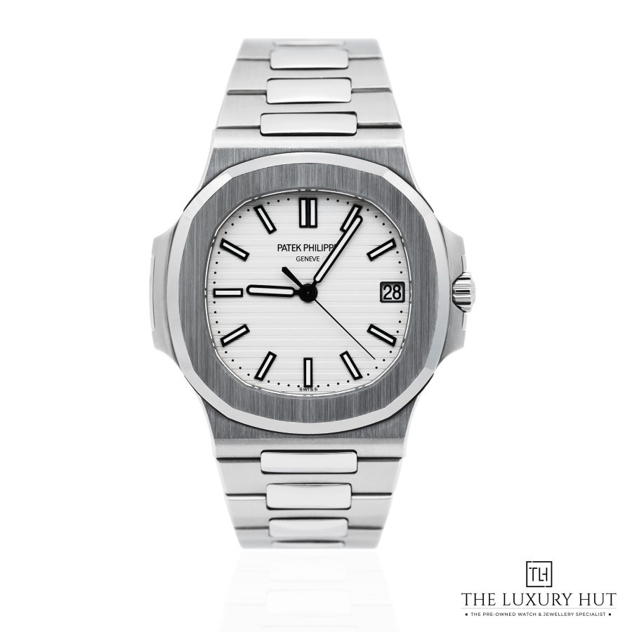 Patek Philippe Nautilus Steel 40mm White LB433 a