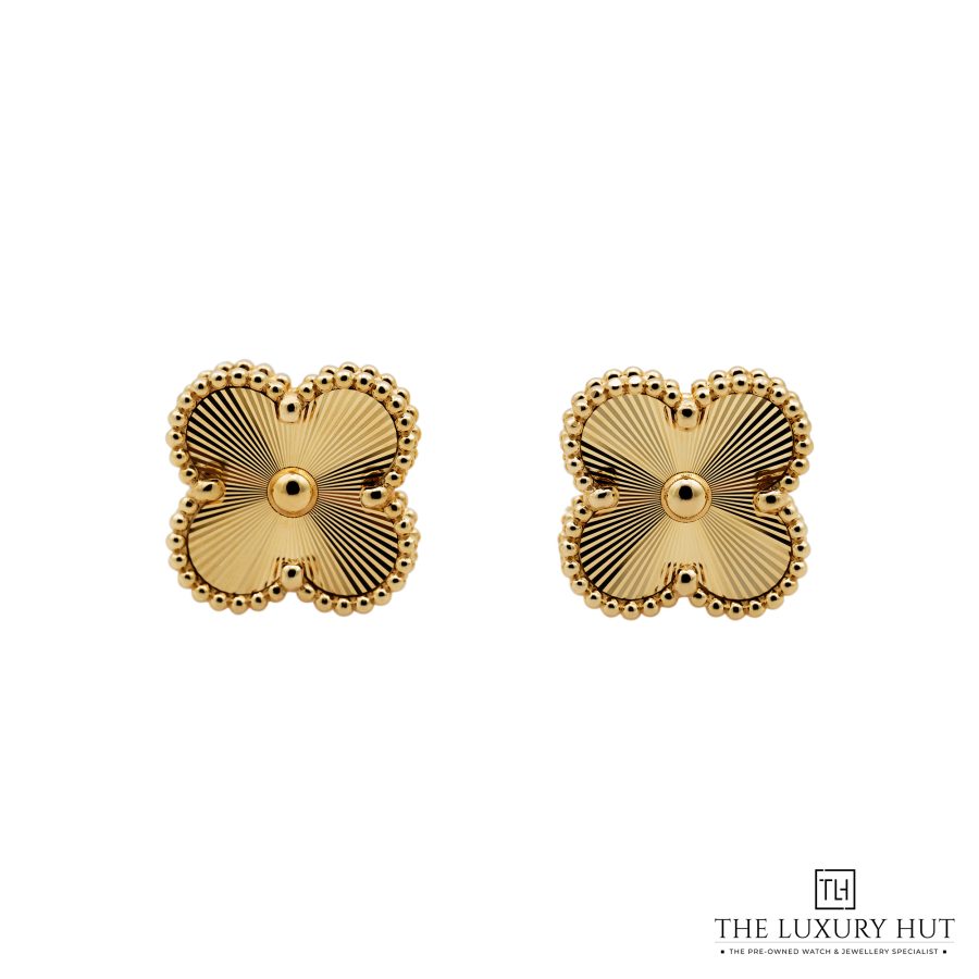 Van Cleef Arpels Guilloche Earrings 51969 a
