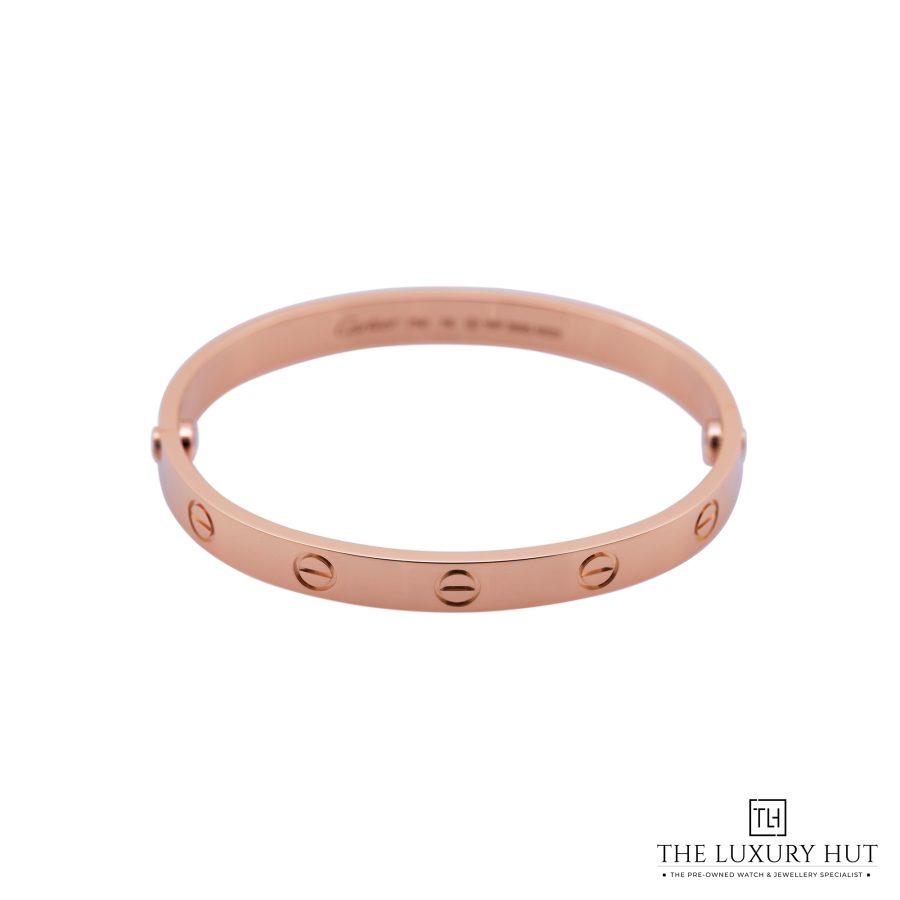 Cartier Rose Gold LOVE Bangle Classic Size 16 52034 a