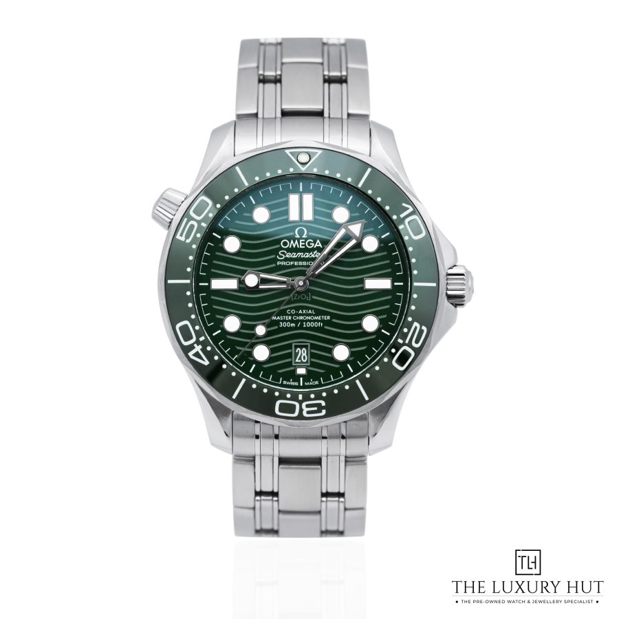 Omega Seamaster Diver Steel Green Wave 52119 a