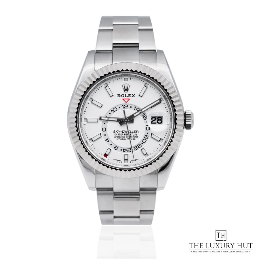 Rolex Sky Dweller Steel 42mm White Dial LB658 a