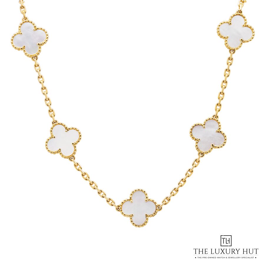 Van Cleef Yellow Gold Motifs MOP 52051 a