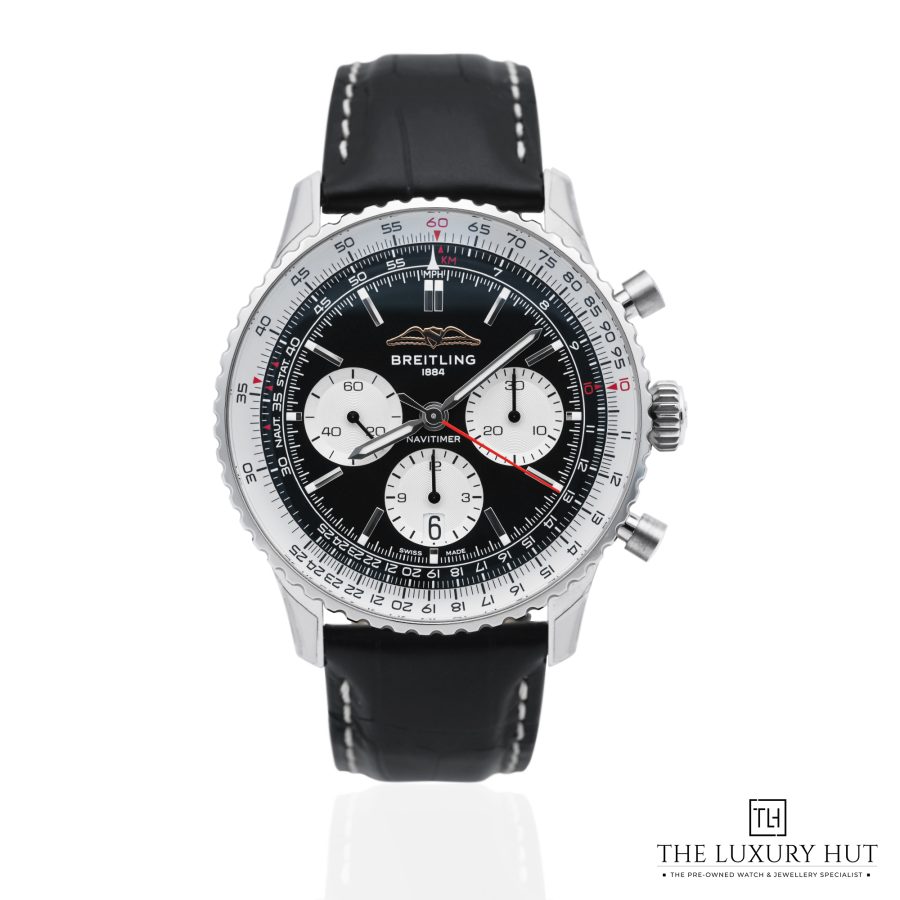 Breitling Navitimer B01 Chronograph Steel Black 52204 a