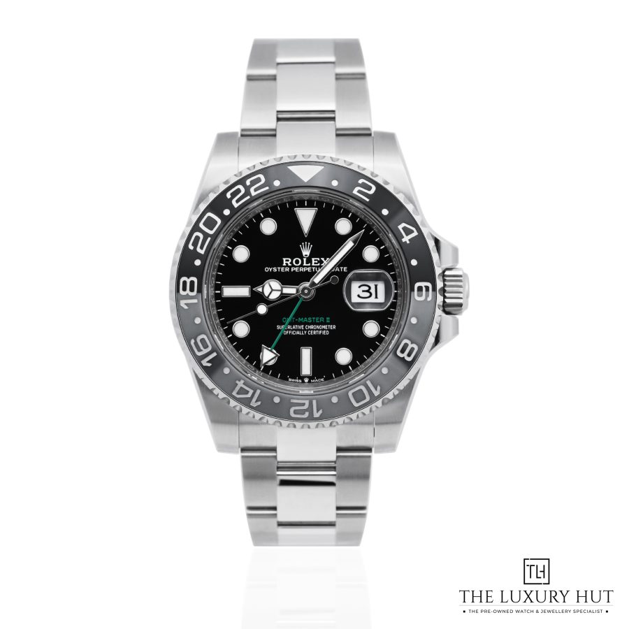 Rolex GMT Maste II Bruce Wayne Steel 40 Black 52223 a
