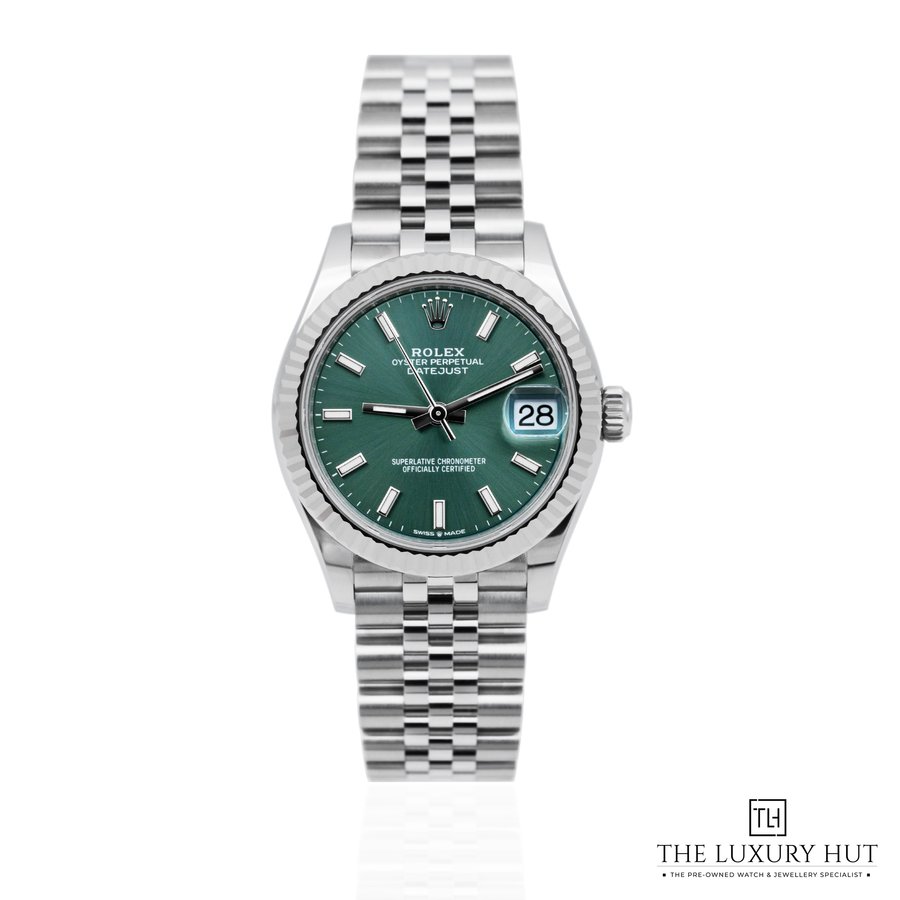 Rolex Datejust 31mm Mint Green Dial LB710 a