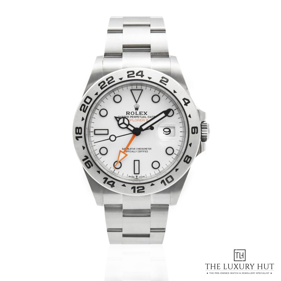 Rolex Explorer II Steel 42 White Dial 52278 a