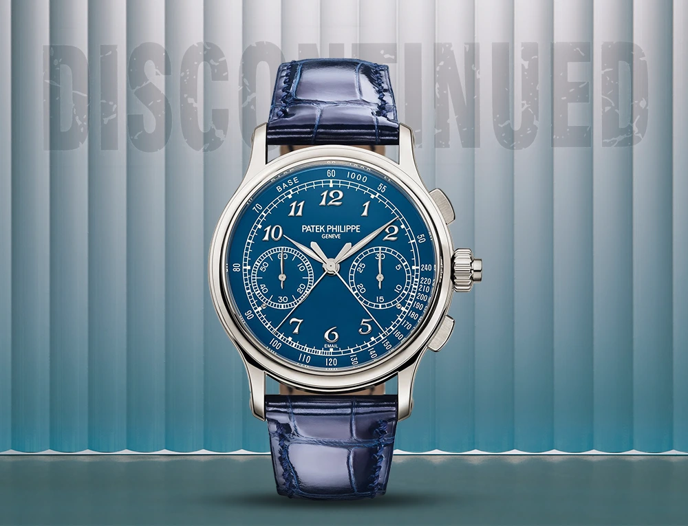 discontinued split-seconds chronograph