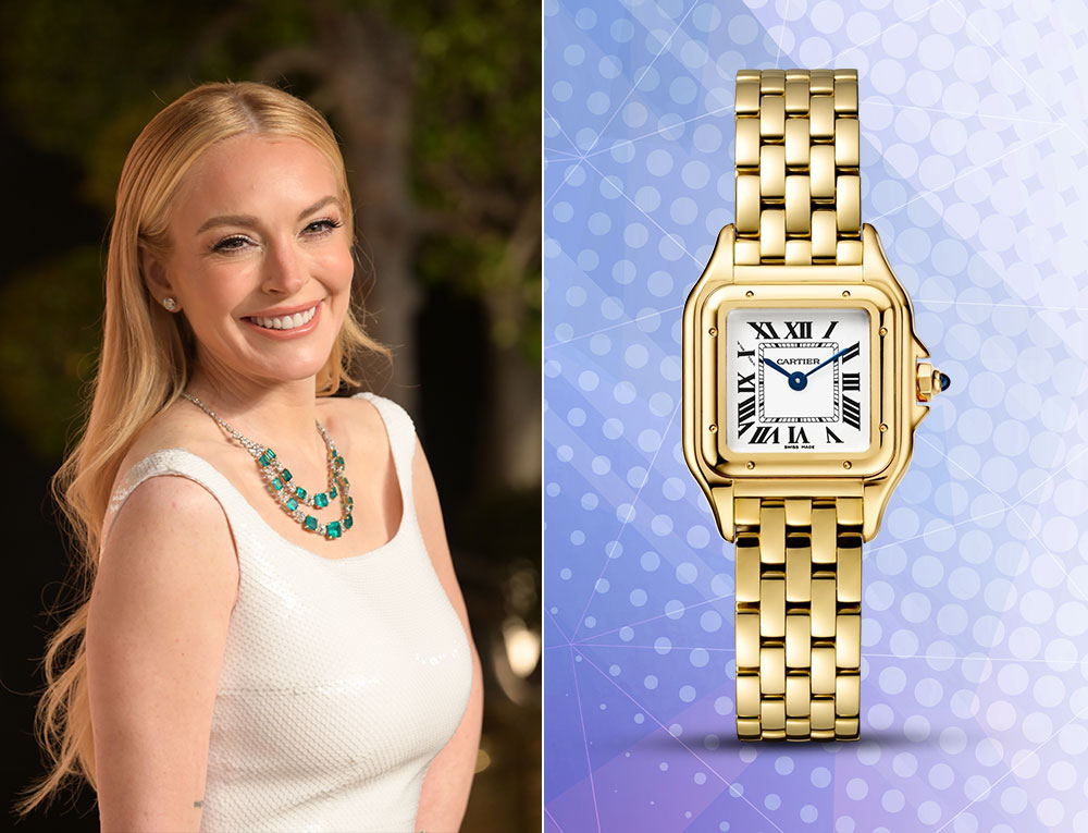 Lindsay Lohan - Cartier Panthère