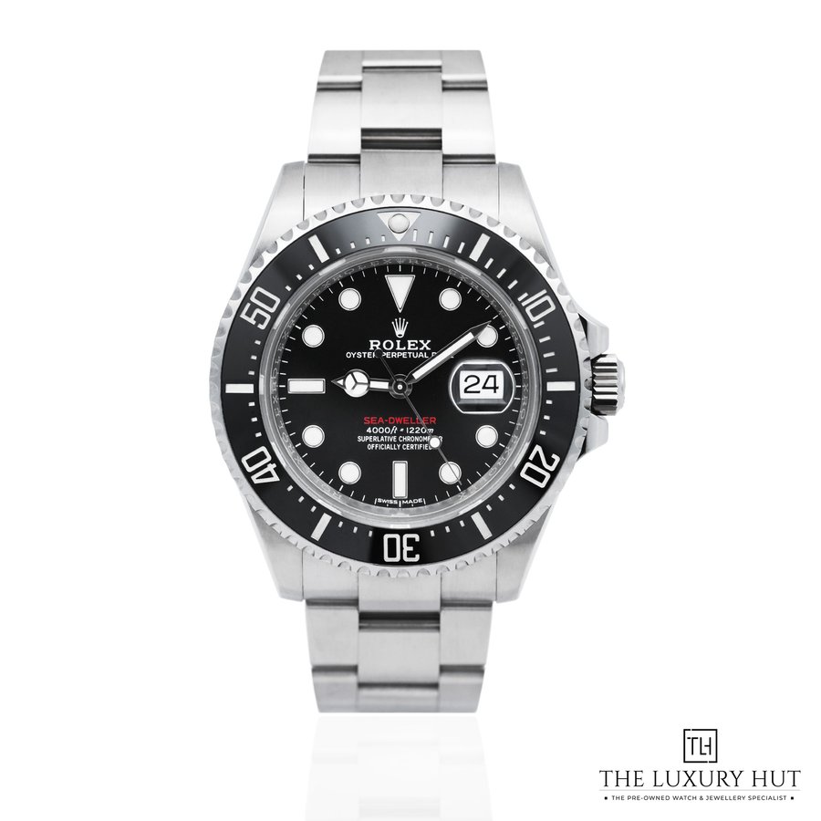 Rolex Sea Dweller Stainless Steel 43 Black Dial
