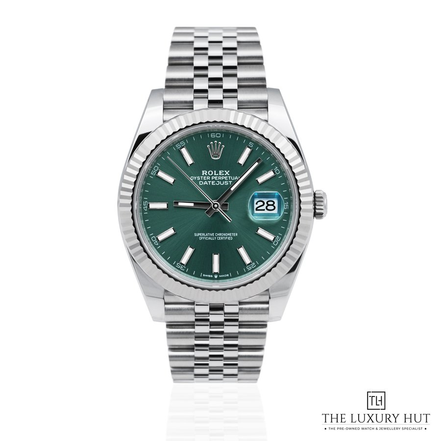Rolex Datejust 41 Green Dial Ref 126334
