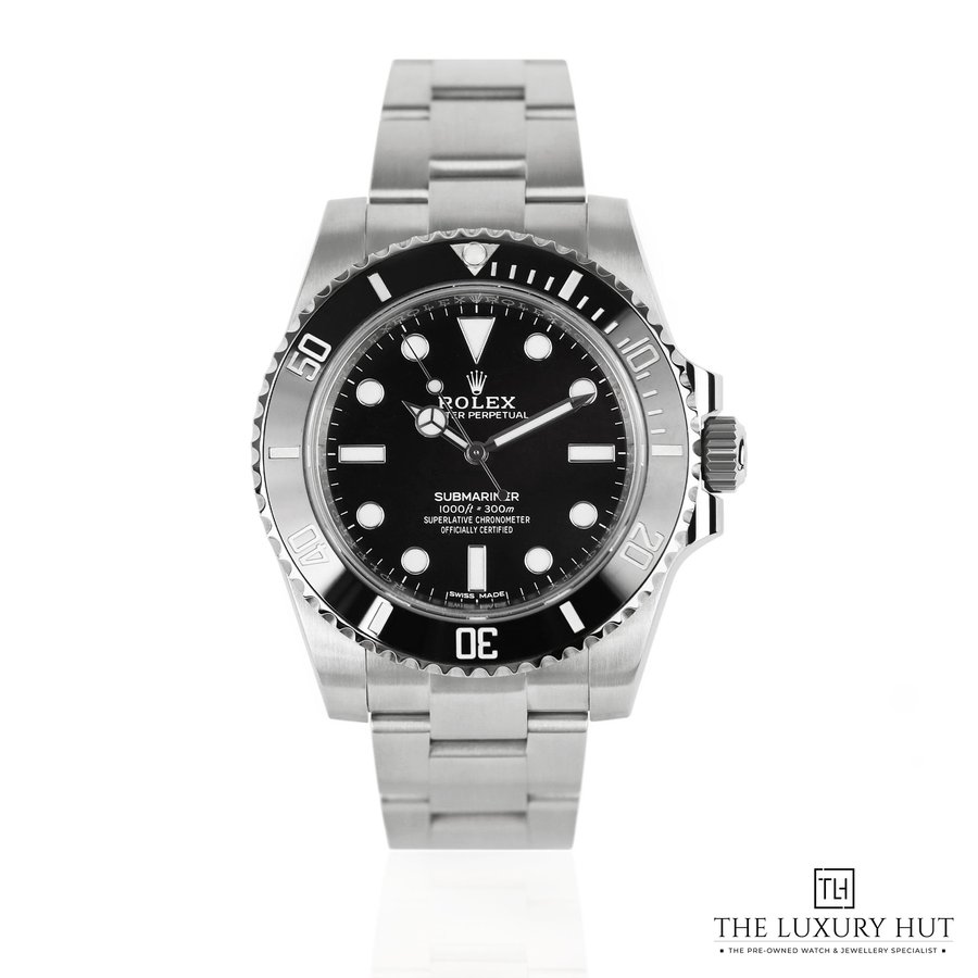 Rolex Submariner No Date Steel 40mm Black Dial Ref 114060