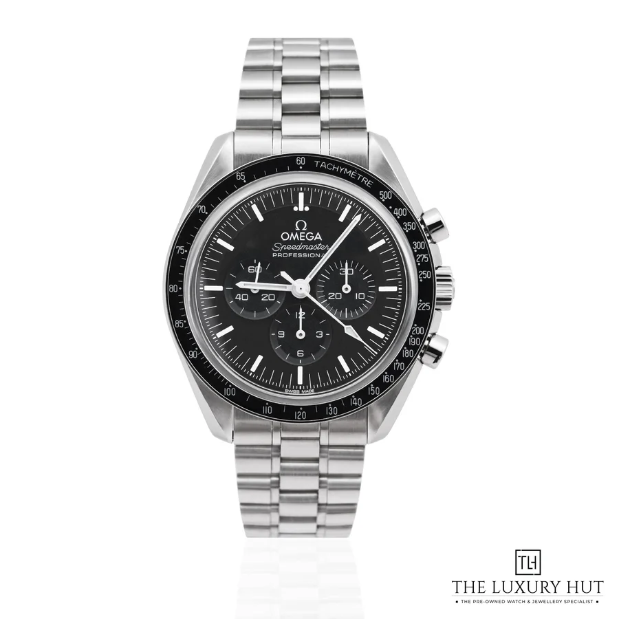 Omega Speedmaster Moonwatch Co Axial Black 52468 a
