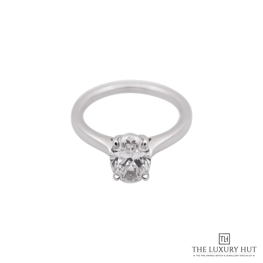 Cartier Platinum 1 33ct Diamond Solitaire Engagement Ring