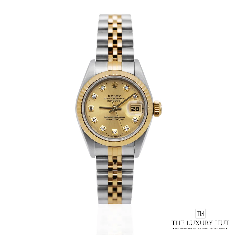 Rolex Lady Datejust 26 Champagne Diamond 69173
