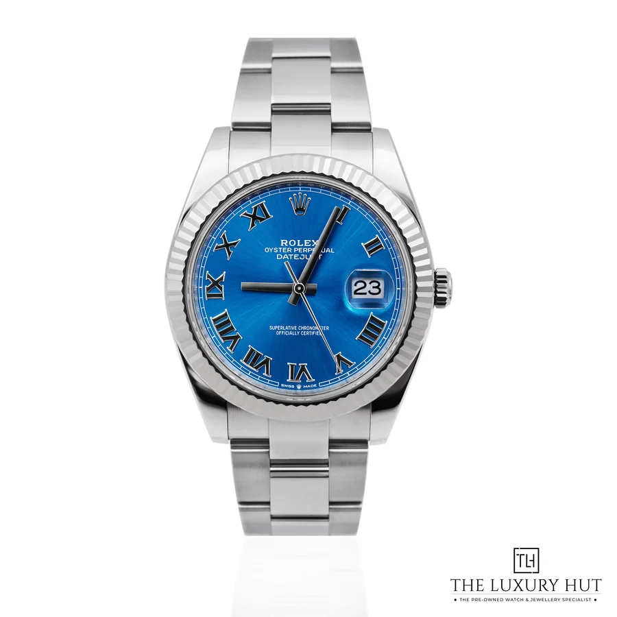 Rolex Datejust 41 Steel Gold Blue Azzurro 126334