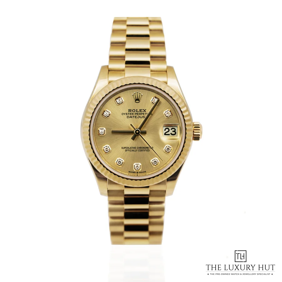 Rolex Datejust 31 Yellow Gold Diamond 278278