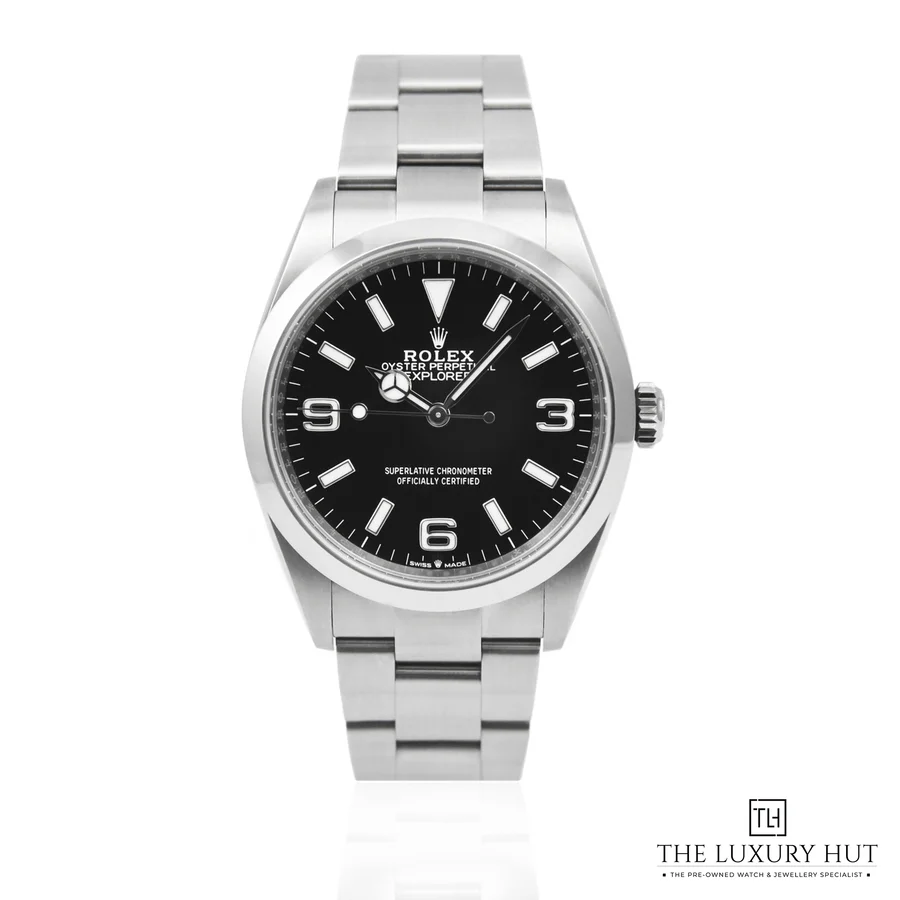 Rolex Explorer 36 Steel Black Dial Ref 124270