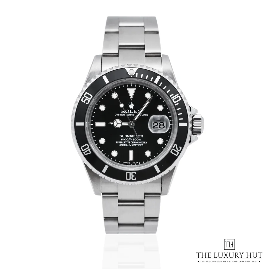 Rolex Submariner Date Steel 40mm Black 16610