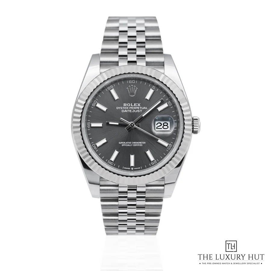 Rolex Datejust 41mm Rhodium Dial 126334