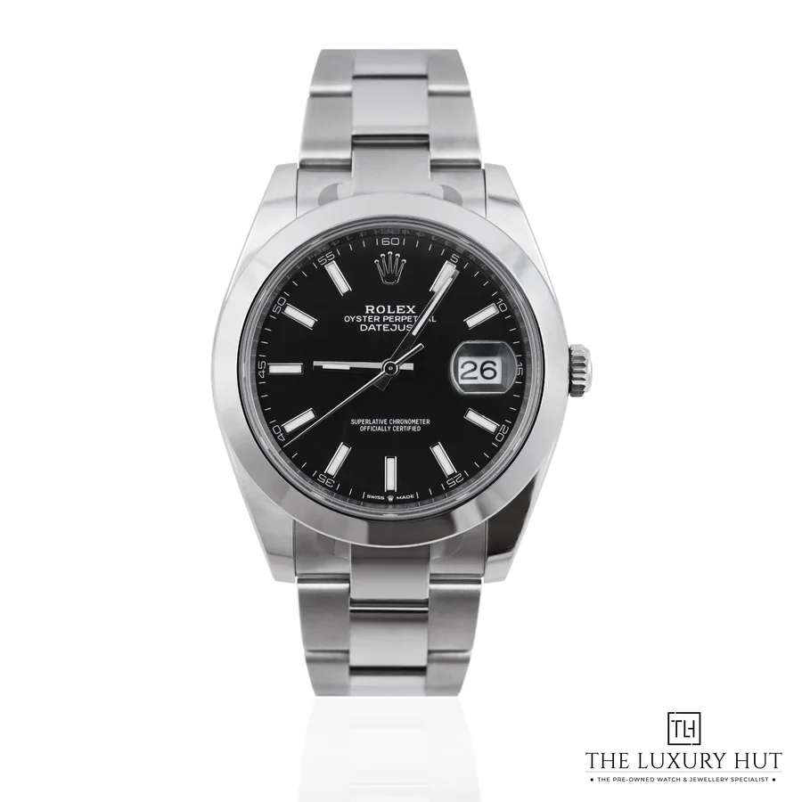 Rolex Datejust 41 Steel Black Dial 126300