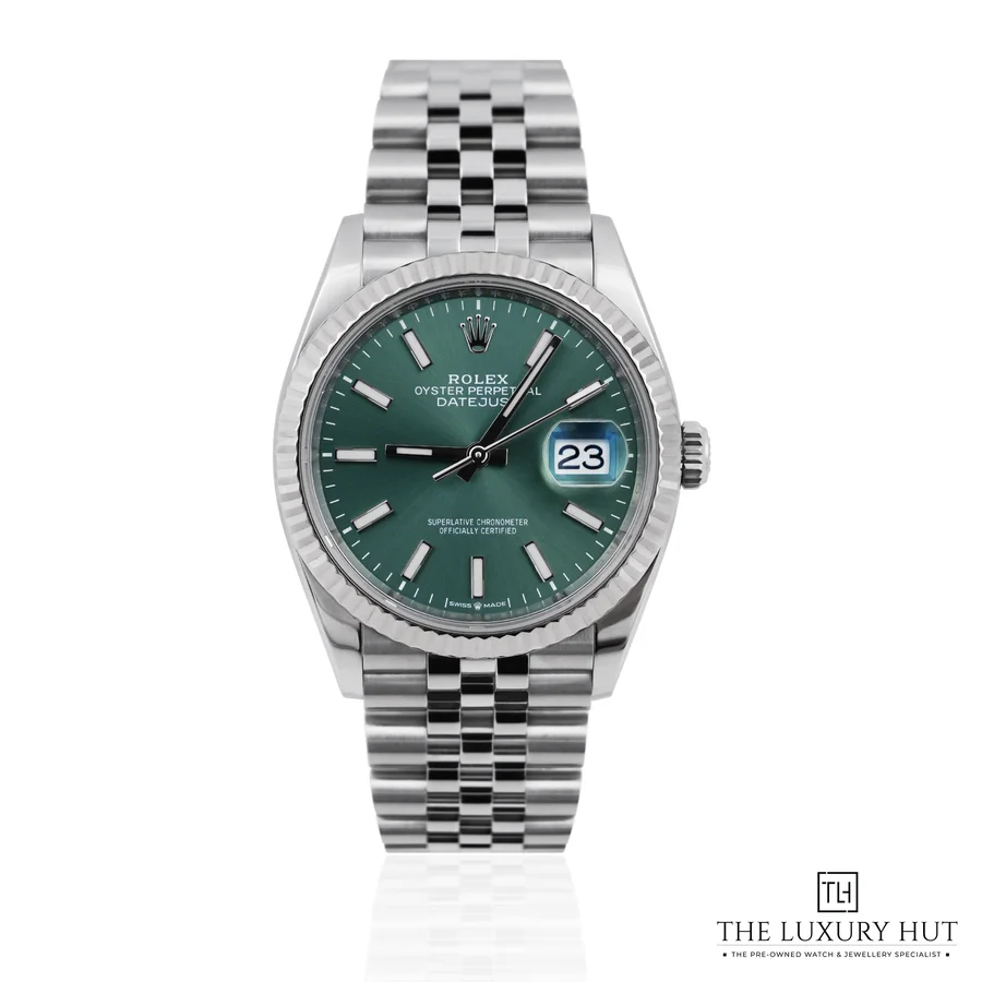 Rolex Datejust 36mm Steel Mint Green Dial 126234