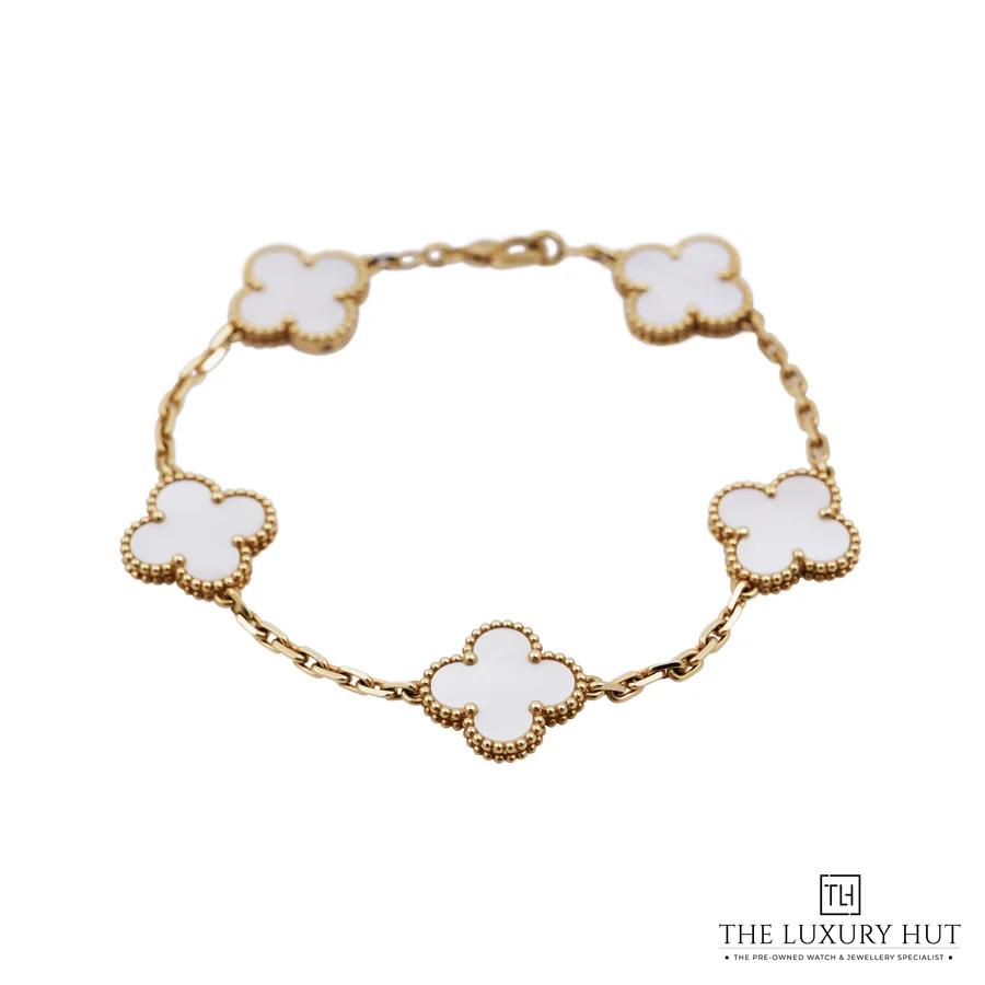 Van Cleef   Arpels Gold MOP Bracelet VCARA41800