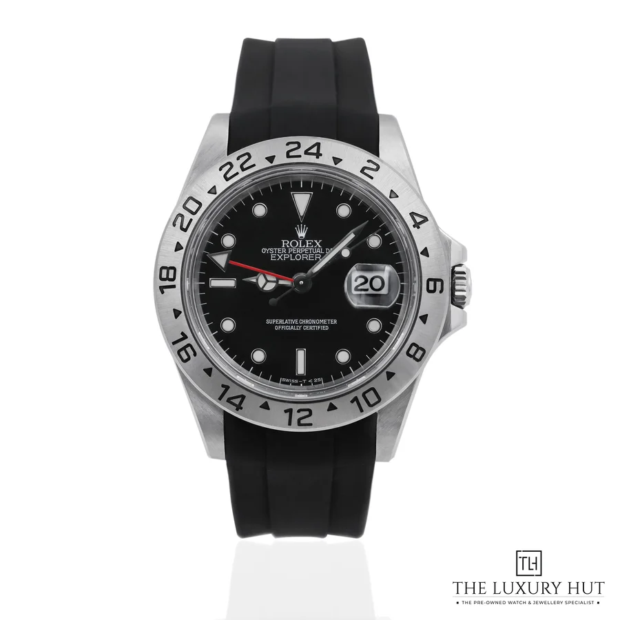 Rolex Explorer II Steel 42mm Black 16570
