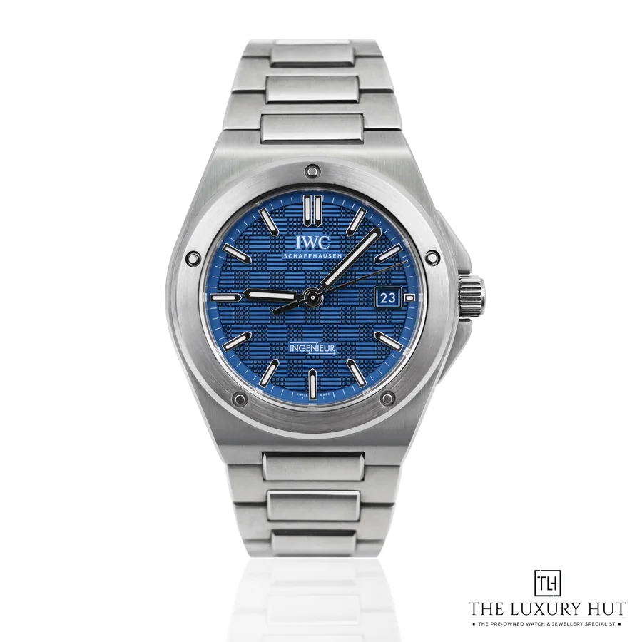 IWC Ingenieur 40mm Steel Blue Grid IW328907