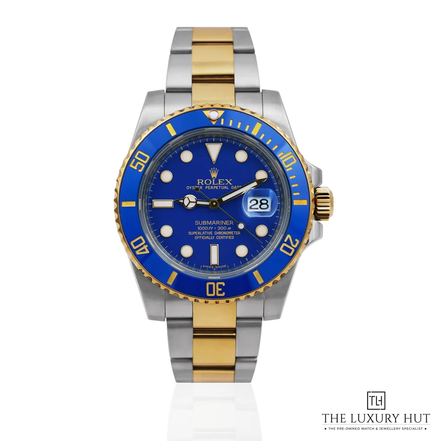 Rolex Submariner Date Bluesy Steel   Gold 116613LB
