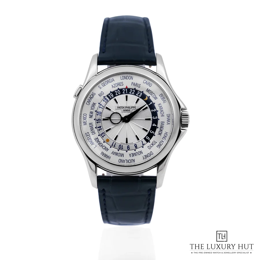 Patek Philippe World Time Silver Dial 5130G 001