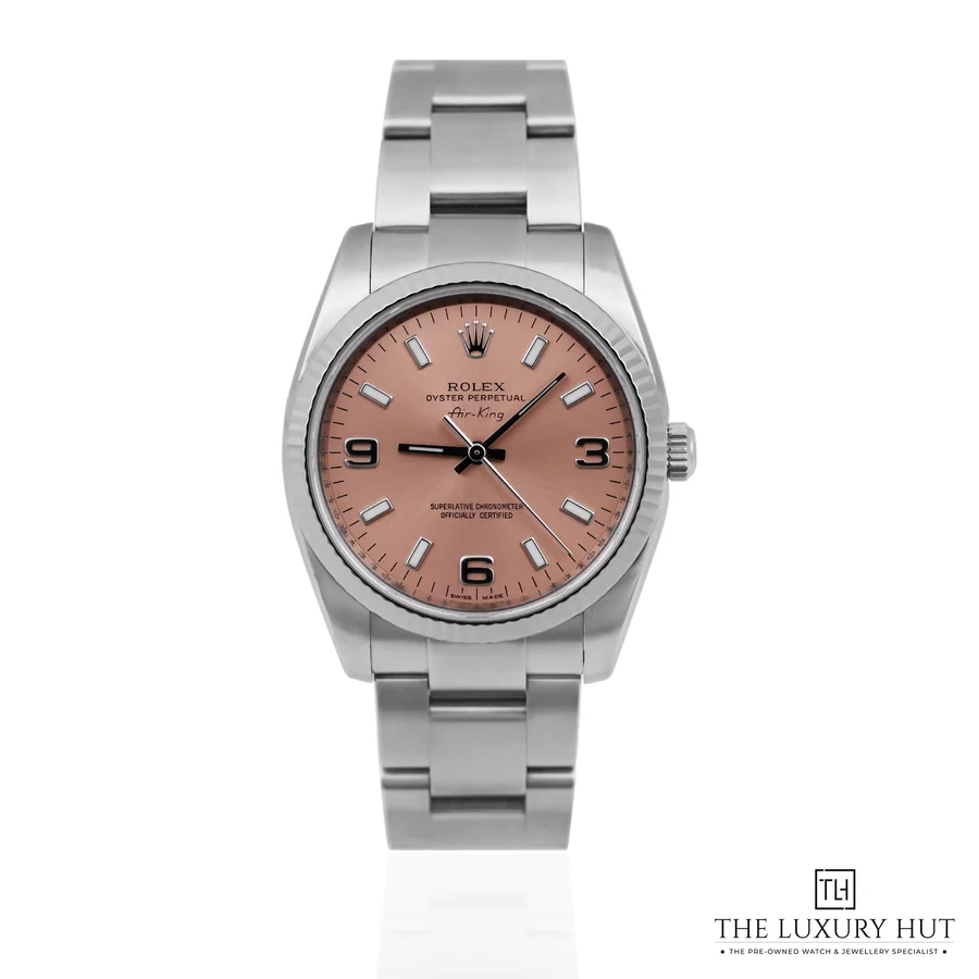 Rolex Air King Salmon Pink Dial 114234