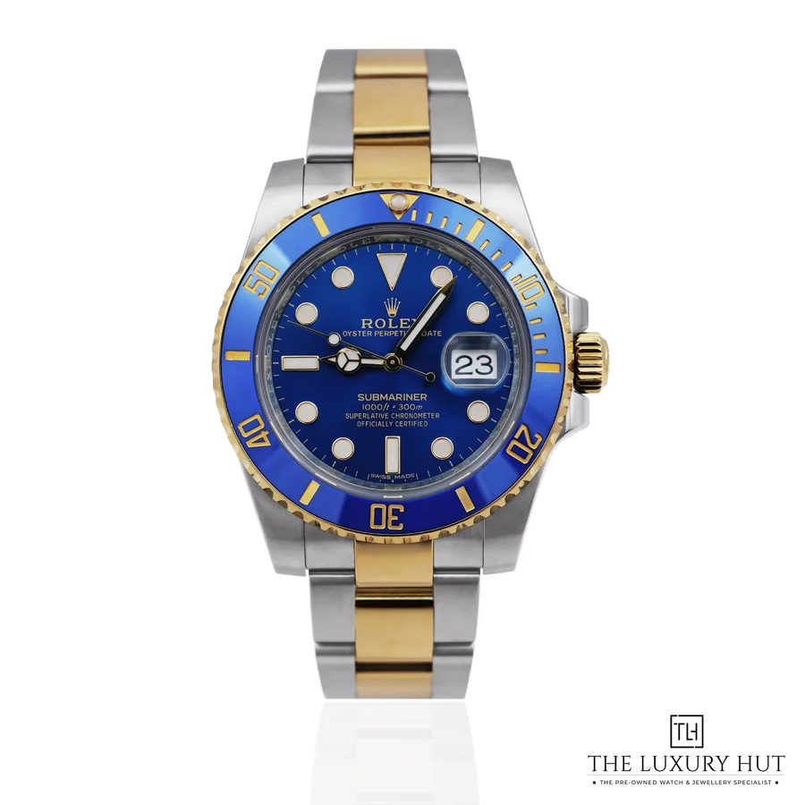 Rolex Submariner Date Bluesy Steel   Gold Blue Dial 116613LB