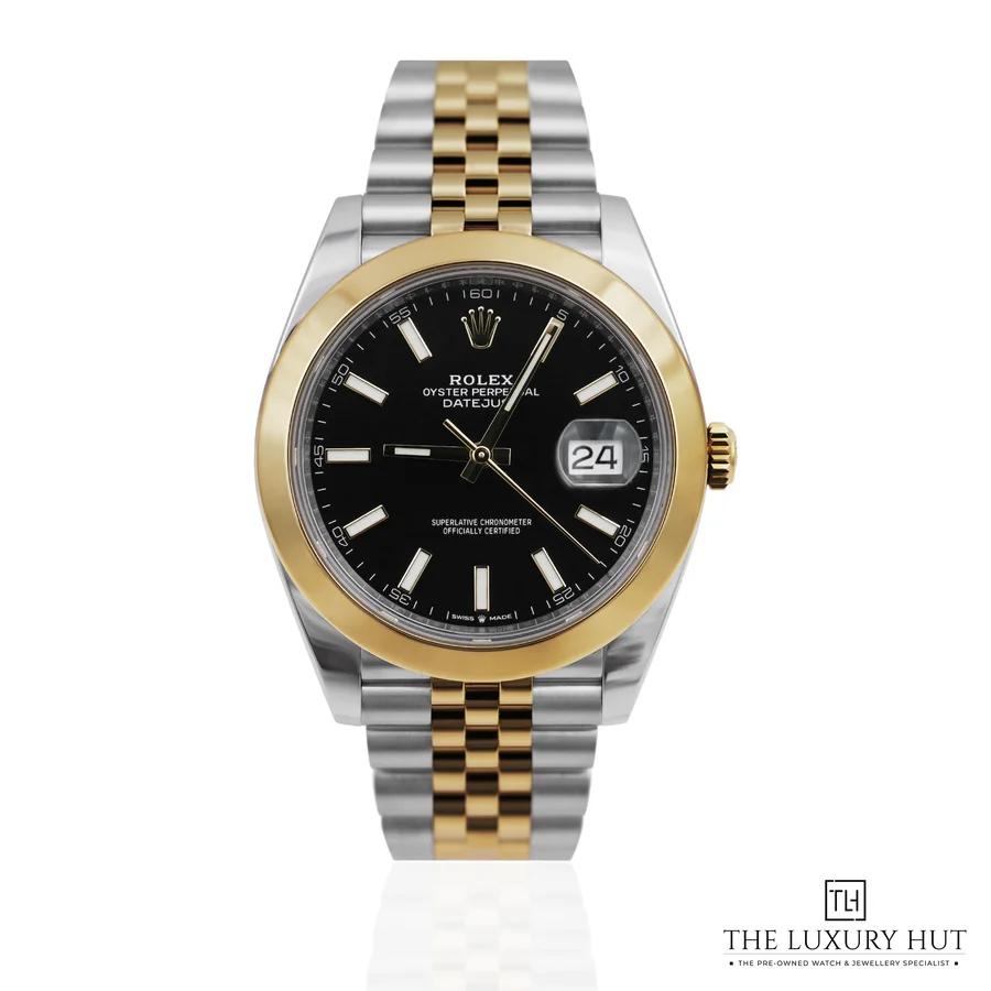 Rolex Datejust 41 Steel Gold Black 126303