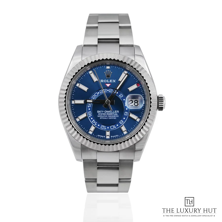 Rolex Sky Dweller Steel   Gold Blue Dial 336934