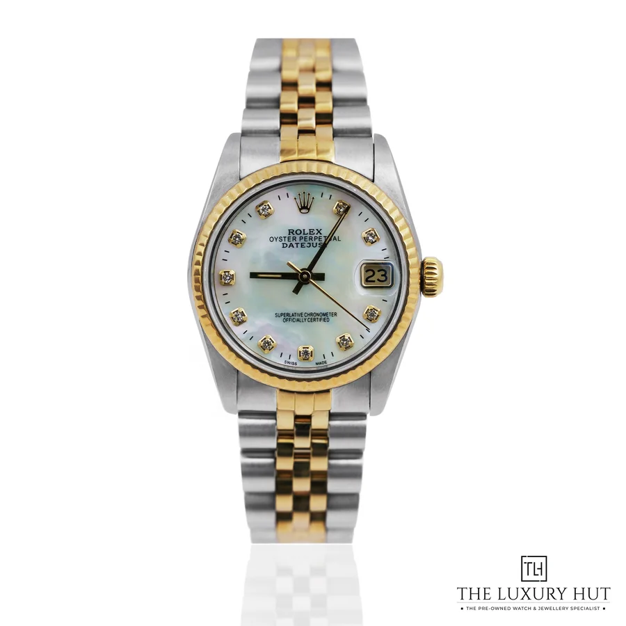 Rolex Lady Datejust Steel   Gold MOP Diamond 68273